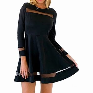 Women’s Black Skater Dress